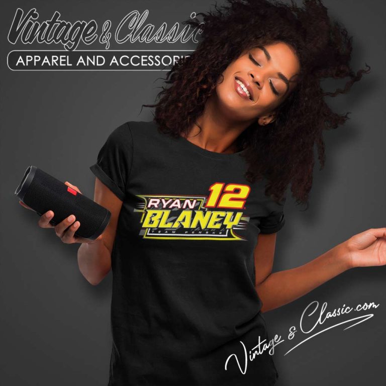 Ryan Blaney Team Penske Nascar Cup Series Champion Women TShirt Ryan Blaney Team Penske Nascar Cup Series Champion Women TShirt