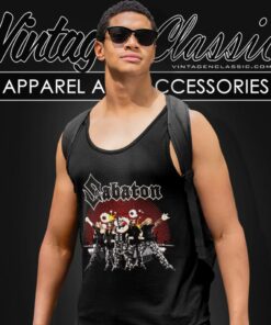 Sabaton Anime Tank Top Racerback