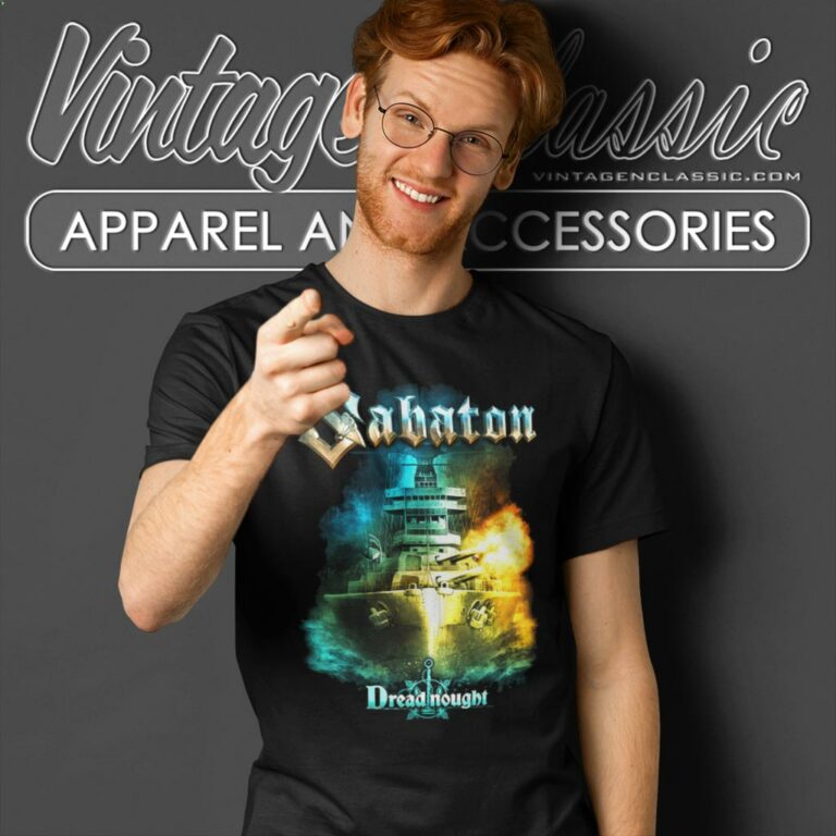 Sabaton Dreadnought T Shirt Sabaton Dreadnought T Shirt