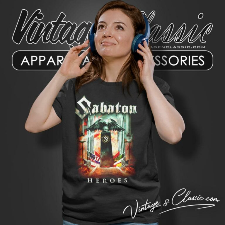 Sabaton Heroes Women T Shirt Sabaton Heroes Women T Shirt