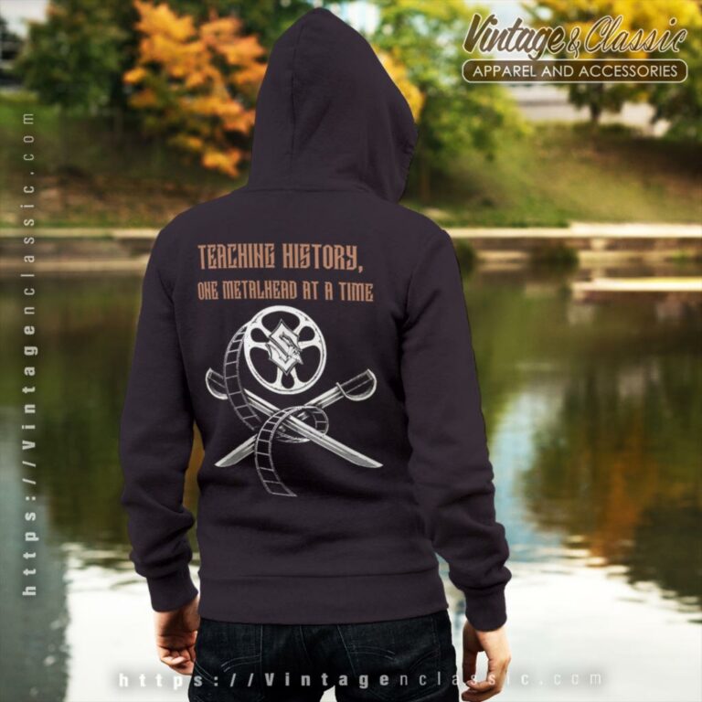 Sabaton History Channel Backside Hoodie Sabaton History Channel Backside Hoodie