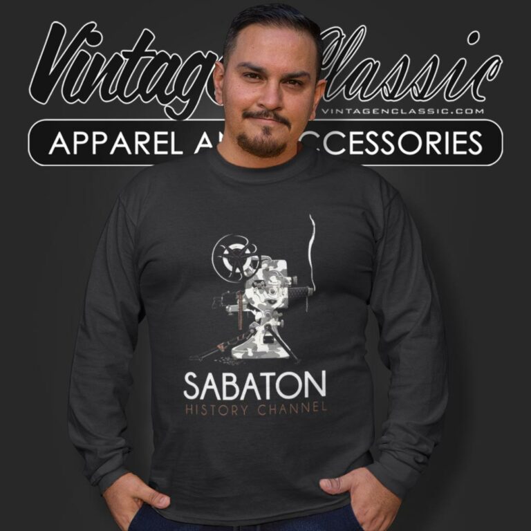 Sabaton History Channel Long Sleeve Tee Sabaton History Channel Long Sleeve Tee
