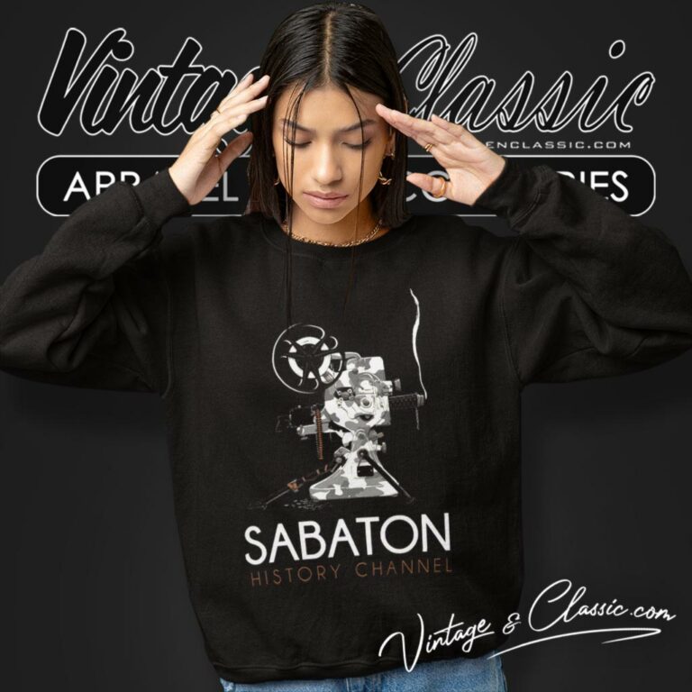 Sabaton History Channel Sweatshirt Sabaton History Channel Sweatshirt