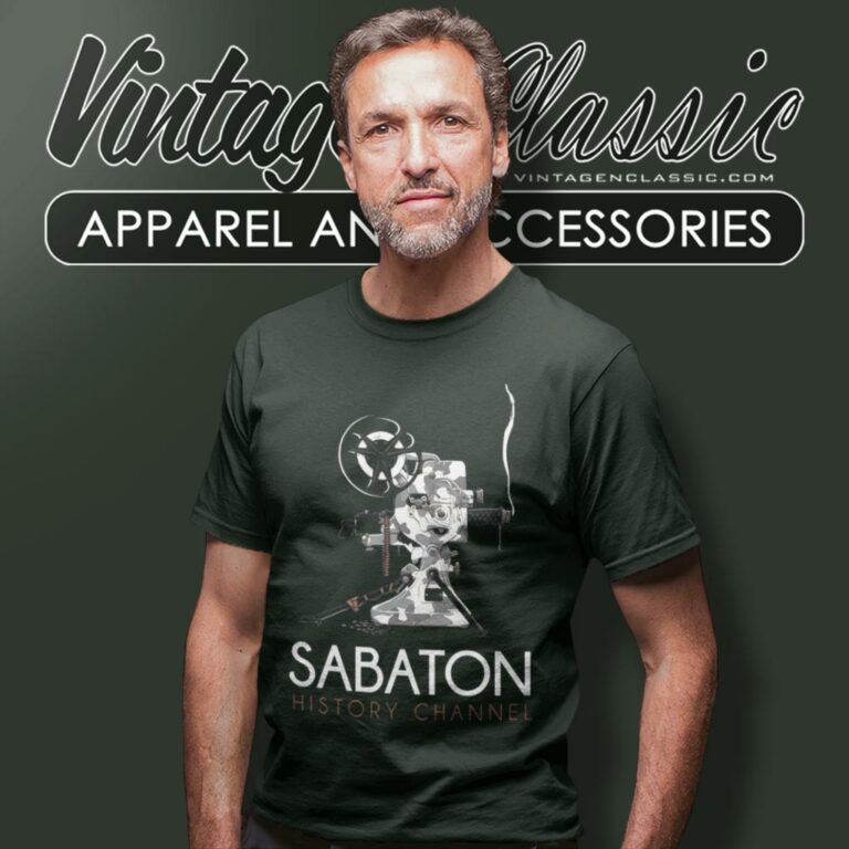 Sabaton History Channel T Shirt Sabaton History Channel T Shirt