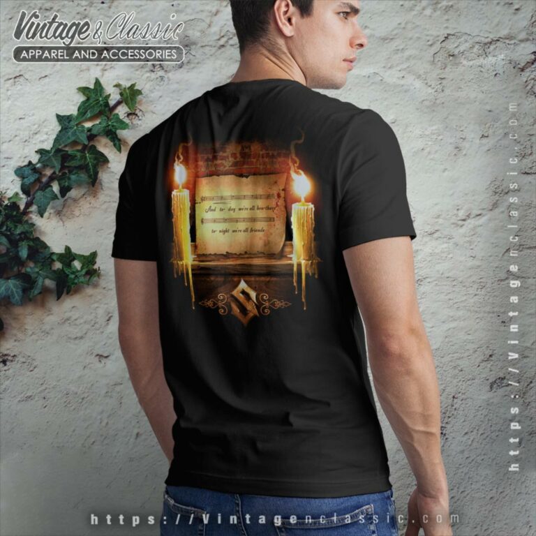 Sabaton Immortal Carol Backside T Shirt Sabaton Immortal Carol Backside T Shirt