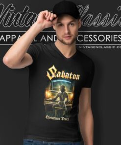Sabaton Immortal Carol V Neck TShirt