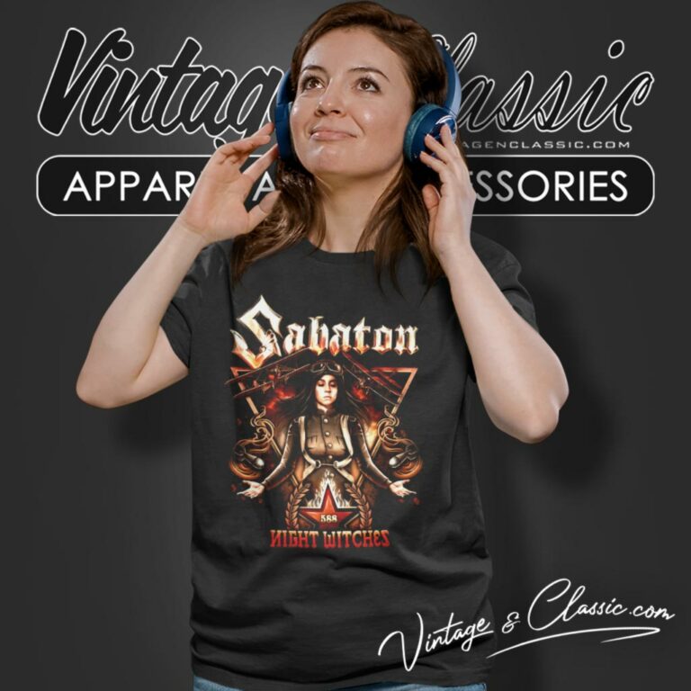 Sabaton Night Witches Women T Shirt Sabaton Night Witches Women T Shirt