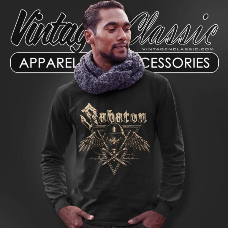 Sabaton Poison Gas Long Sleeve Tee Sabaton Poison Gas Long Sleeve Tee
