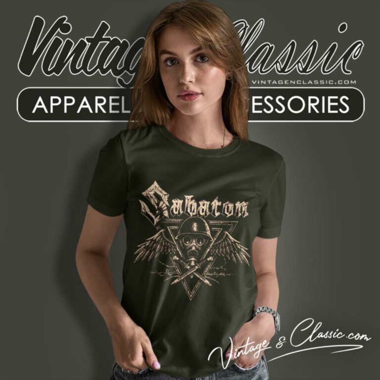 Sabaton Poison Gas Women T Shirt Sabaton Poison Gas Women T Shirt