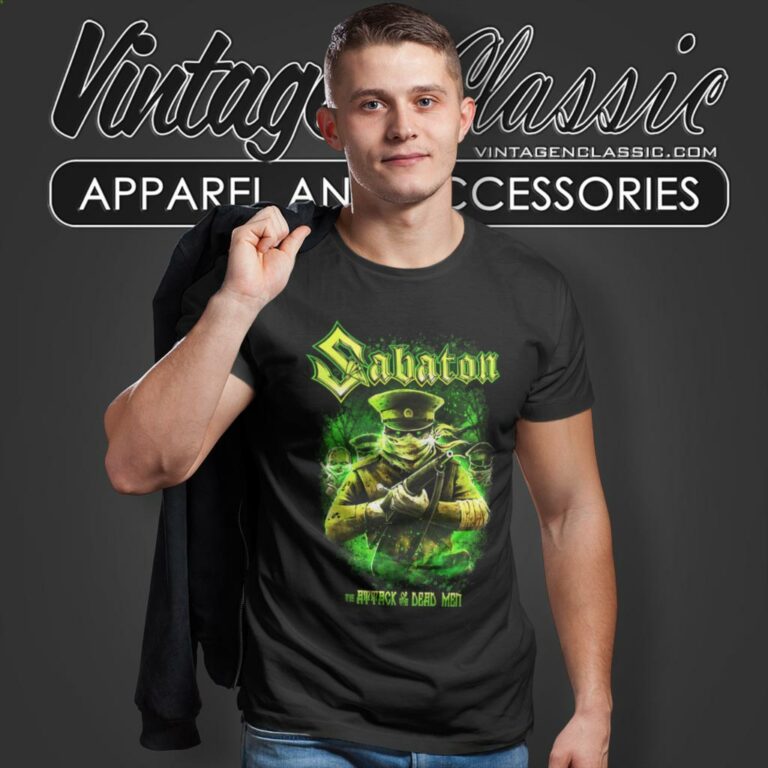 Sabaton Shirt Attack Of The Dead Men T Shirt Sabaton Shirt Attack Of The Dead Men T Shirt