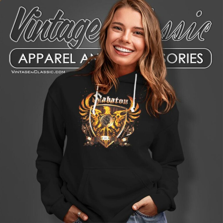 Sabaton Shirt Coat Of Arms Hoodie Sabaton Shirt Coat Of Arms Hoodie