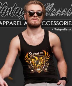 Sabaton Shirt Coat Of Arms Tank Top Racerback