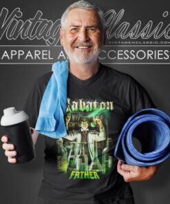 Sabaton Shirt Father Of Life And Death V Neck TShirt