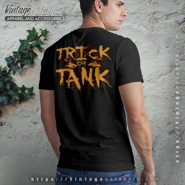 Sabaton Shirt Halloween Trick Or Tank Backside T Shirt Sabaton Shirt Halloween Trick Or Tank Backside T Shirt