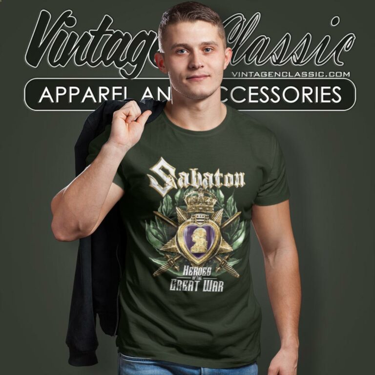 Sabaton Shirt Heroes Of The Great War T Shirt Sabaton Shirt Heroes Of The Great War T Shirt