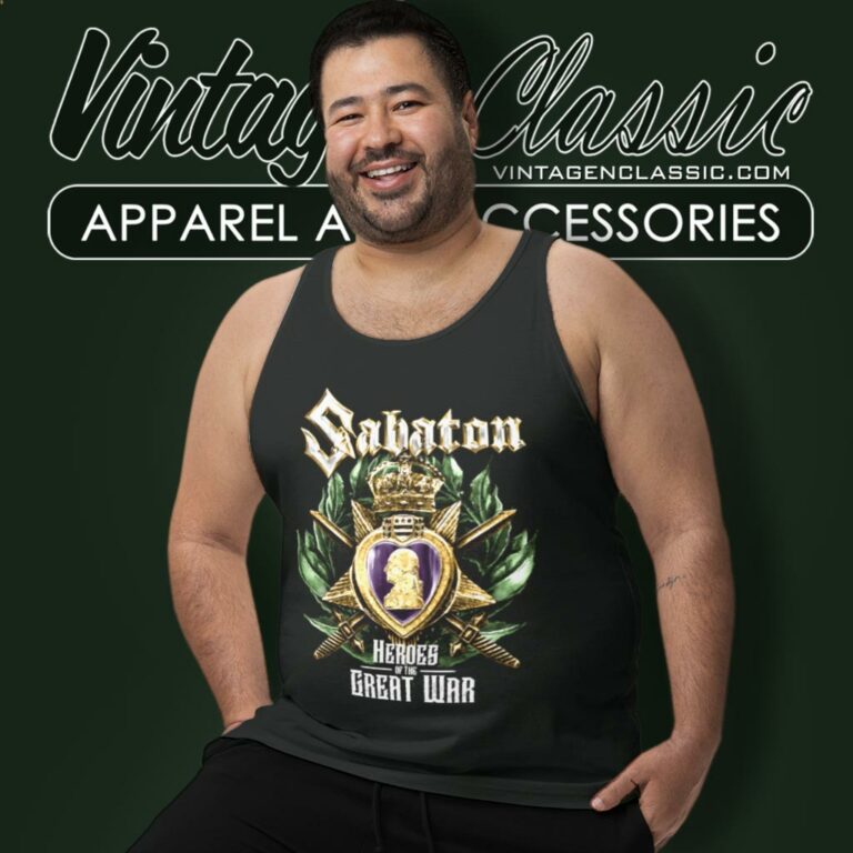 Sabaton Shirt Heroes Of The Great War Tank Top Racerback Sabaton Shirt Heroes Of The Great War Tank Top Racerback