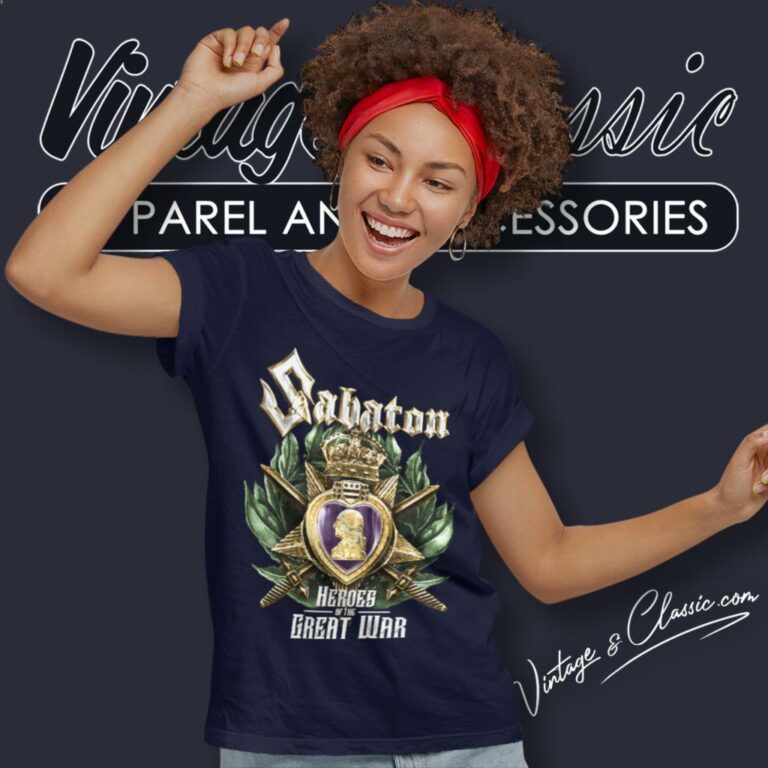 Sabaton Shirt Heroes Of The Great War Women T Shirt Sabaton Shirt Heroes Of The Great War Women T Shirt
