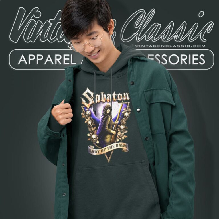 Sabaton Shirt Lady Of The Dark Hoodie Sabaton Shirt Lady Of The Dark Hoodie