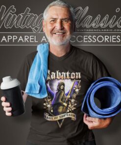 Sabaton Shirt Lady Of The Dark V Neck TShirt