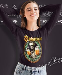 Sabaton Shirt Noch Ein Bier Long Sleeve Tee