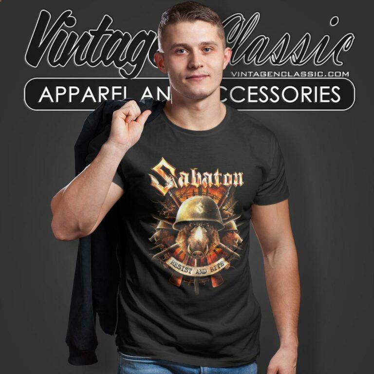 Sabaton Shirt Resist And Bite T Shirt Sabaton Shirt Resist And Bite T Shirt
