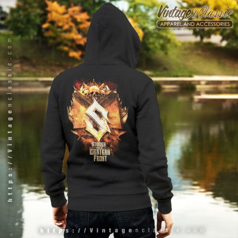 Sabaton Shirt Stories From The Western Front Backside Hoodie Sabaton Shirt Stories From The Western Front Backside Hoodie