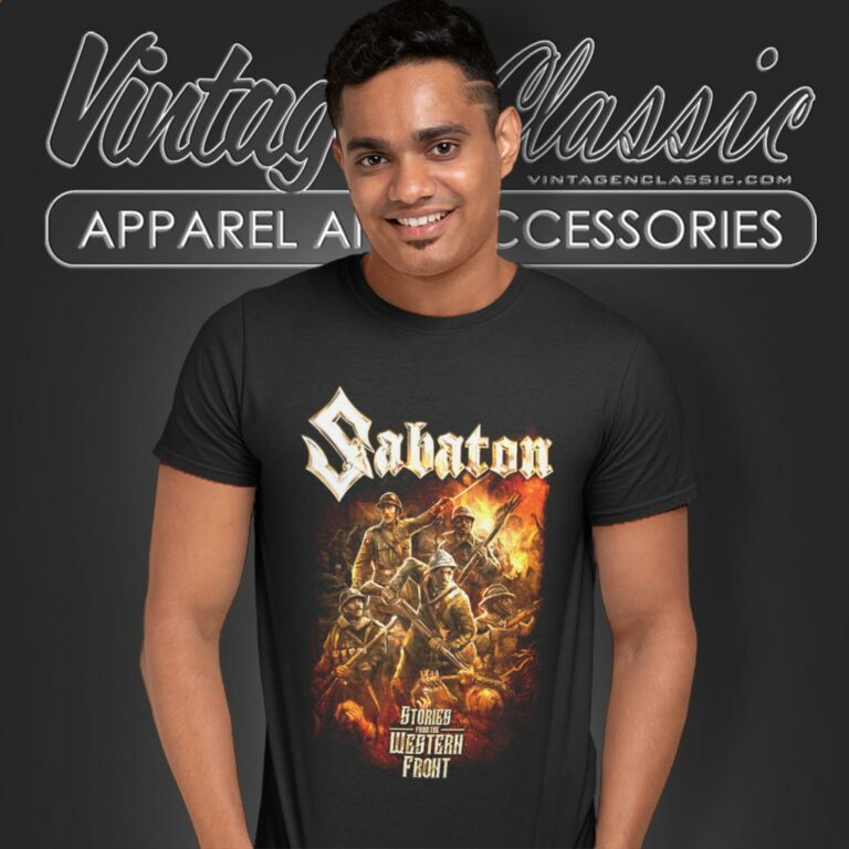 Sabaton Shirt Stories From The Western Front T Shirt Sabaton Shirt Stories From The Western Front T Shirt