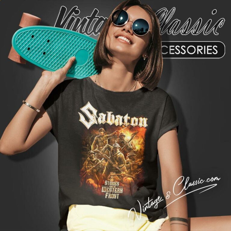 Sabaton Shirt Stories From The Western Front Women T Shirt Sabaton Shirt Stories From The Western Front Women T Shirt
