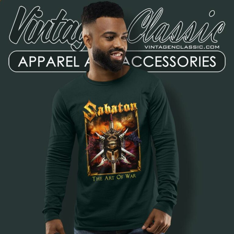 Sabaton Shirt The Art Of War Long Sleeve Tee Sabaton Shirt The Art Of War Long Sleeve Tee