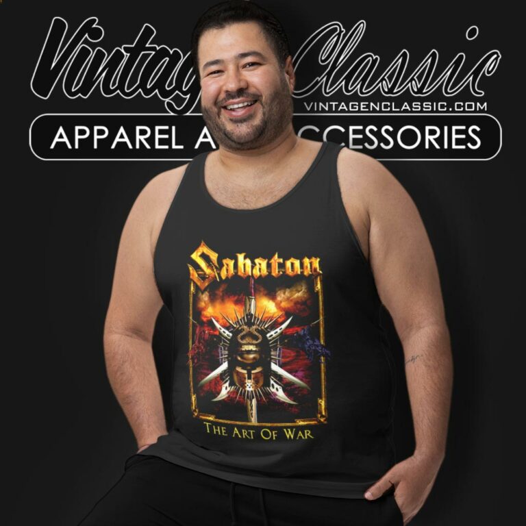 Sabaton Shirt The Art Of War Tank Top Racerback Sabaton Shirt The Art Of War Tank Top Racerback