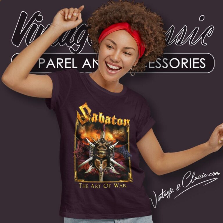 Sabaton Shirt The Art Of War Women T Shirt Sabaton Shirt The Art Of War Women T Shirt