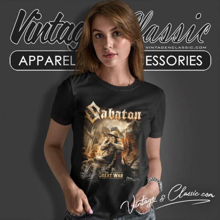 Sabaton Shirt The Great War Women T Shirt Sabaton Shirt The Great War Women T Shirt