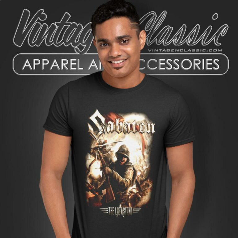 Sabaton Shirt The Last Stand T Shirt Sabaton Shirt The Last Stand T Shirt