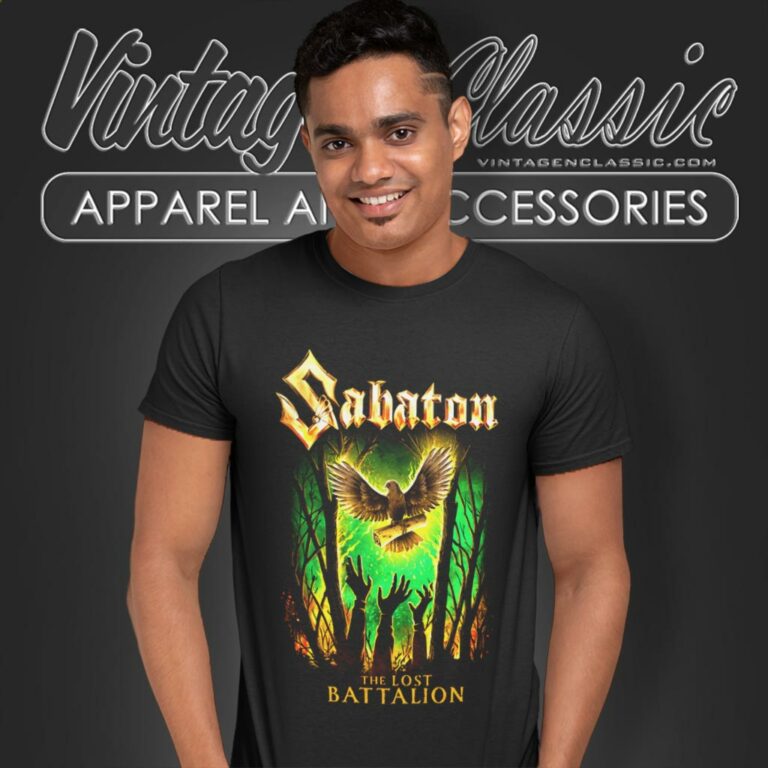 Sabaton Shirt The Lost Battalion T Shirt Sabaton Shirt The Lost Battalion T Shirt