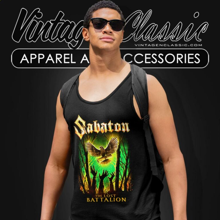 Sabaton Shirt The Lost Battalion Tank Top Racerback Sabaton Shirt The Lost Battalion Tank Top Racerback