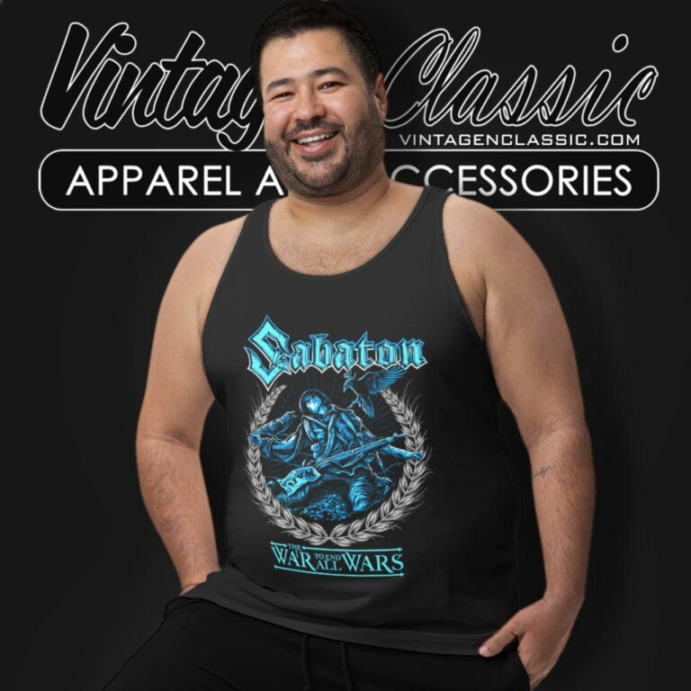 Sabaton Shirt The War To End All Wars Tank Top Racerback Sabaton Shirt The War To End All Wars Tank Top Racerback