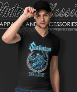 Sabaton Shirt The War To End All Wars V Neck TShirt