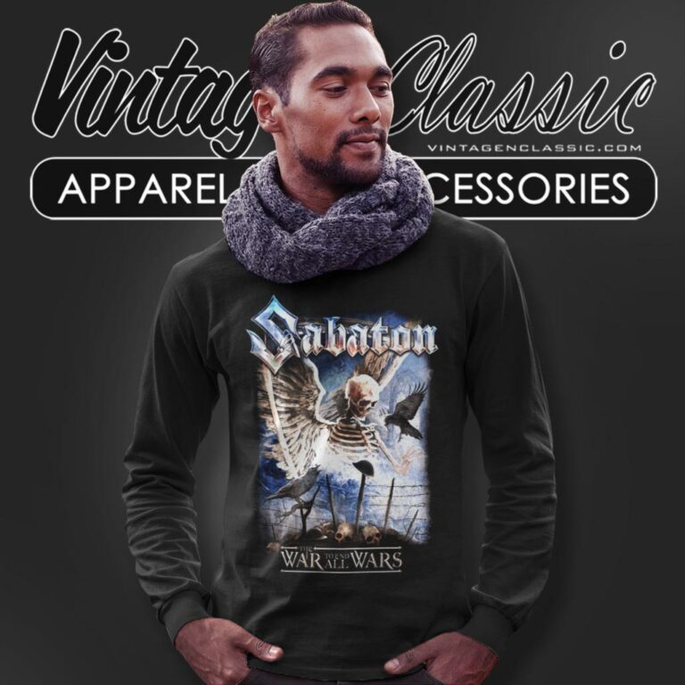 Sabaton Shirt The War To End All What Long Sleeve Tee Sabaton Shirt The War To End All What Long Sleeve Tee