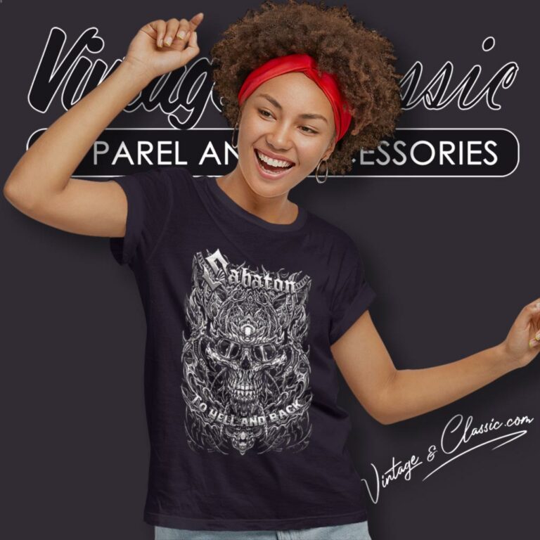 Sabaton Shirt To Hell And Back Women T Shirt Sabaton Shirt To Hell And Back Women T Shirt