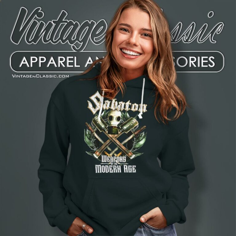 Sabaton Shirt Weapons Of The Modern Age Hoodie Sabaton Shirt Weapons Of The Modern Age Hoodie