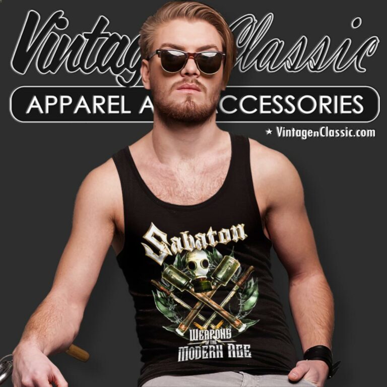Sabaton Shirt Weapons Of The Modern Age Tank Top Racerback Sabaton Shirt Weapons Of The Modern Age Tank Top Racerback