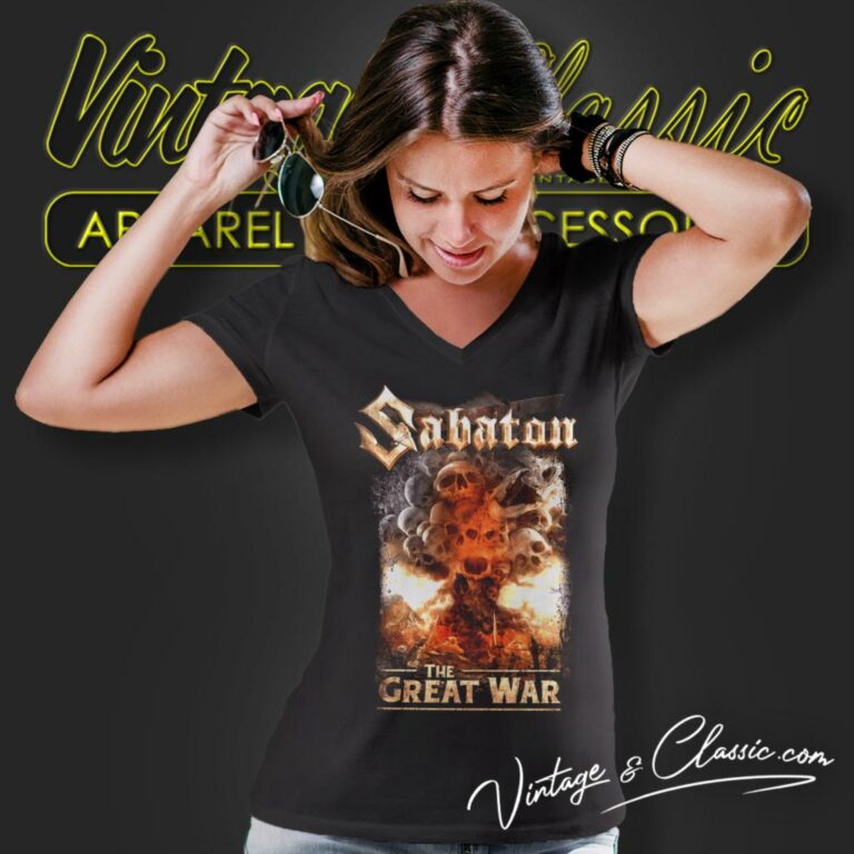 Sabaton Shirt Whats So Fucking Great About It V Neck TShirt Sabaton Shirt Whats So Fucking Great About It V Neck TShirt