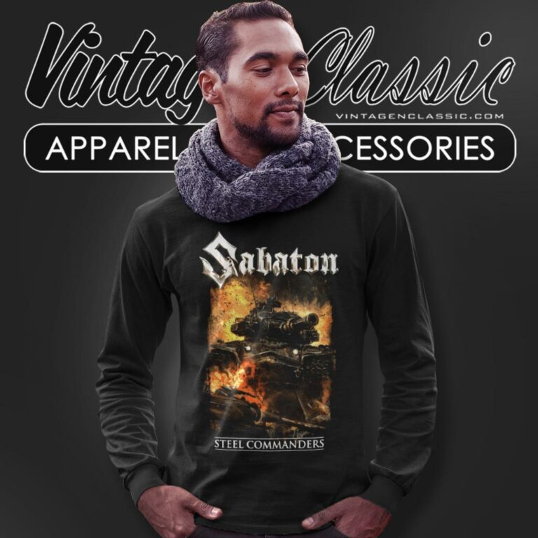 Sabaton Steel Commanders Long Sleeve Tee Sabaton Steel Commanders Long Sleeve Tee