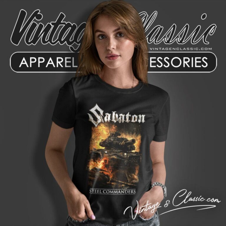 Sabaton Steel Commanders Women T Shirt Sabaton Steel Commanders Women T Shirt
