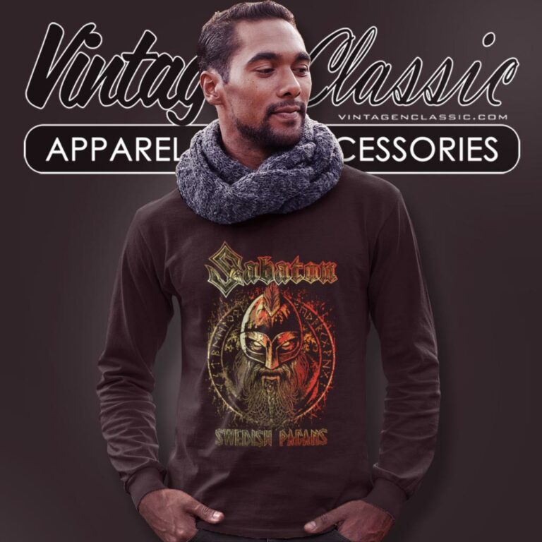 Sabaton Swedish Pagans Long Sleeve Tee Sabaton Swedish Pagans Long Sleeve Tee