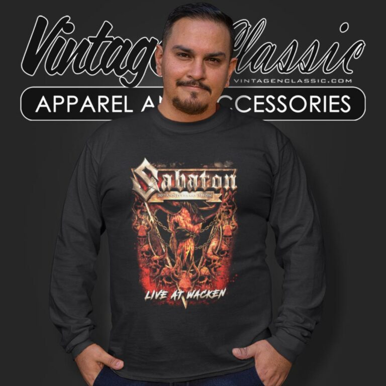 Sabaton Wacken Long Sleeve Tee Sabaton Wacken Long Sleeve Tee
