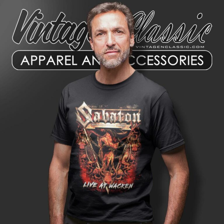 Sabaton Wacken T Shirt Sabaton Wacken T Shirt