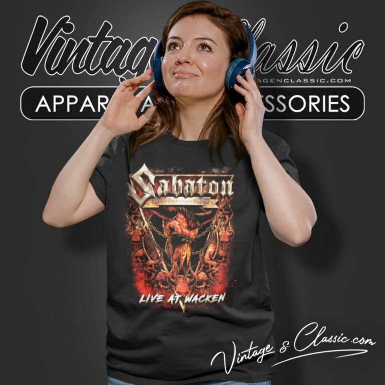 Sabaton Wacken Women T Shirt Sabaton Wacken Women T Shirt