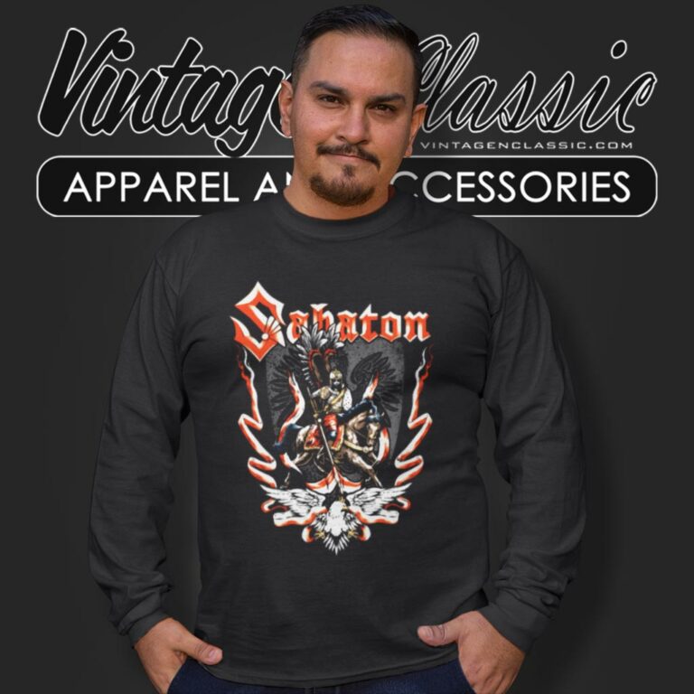 Sabaton Winged Hussars Long Sleeve Tee Sabaton Winged Hussars Long Sleeve Tee