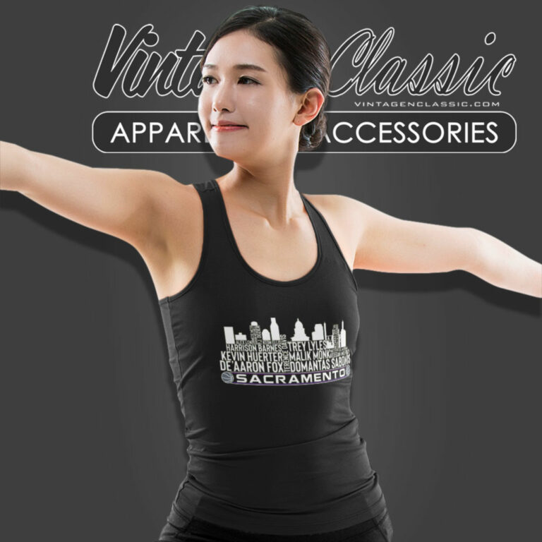 Sacramento Basketball Team 23 Player Roster Shirt Sacramento City Skyline Tank Top Racerback Sacramento Basketball Team 23 Player Roster Shirt Sacramento City Skyline Tank Top Racerback